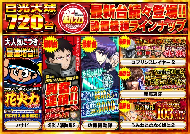 日光大球の最新情報画像