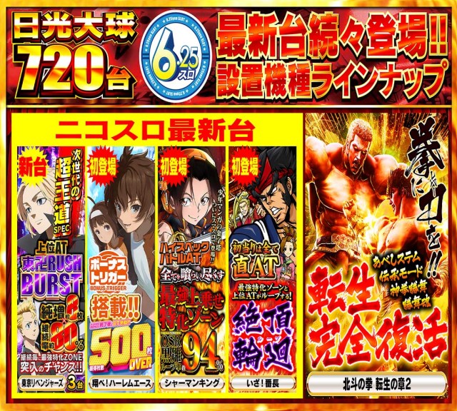 日光大球の最新情報画像