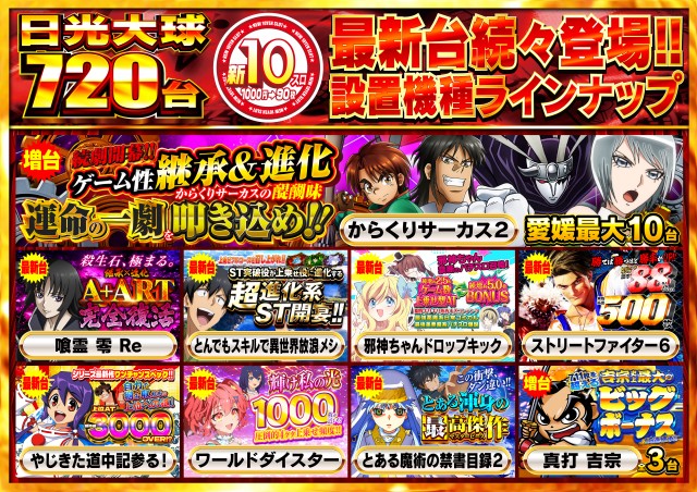 日光大球の最新情報画像