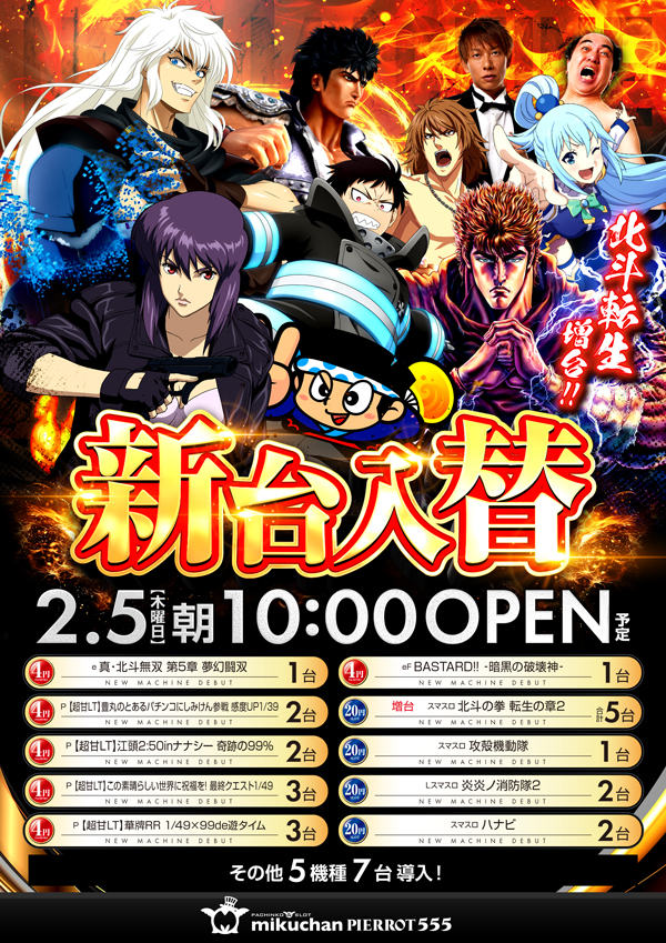 ミクちゃんピエロ555の最新情報画像