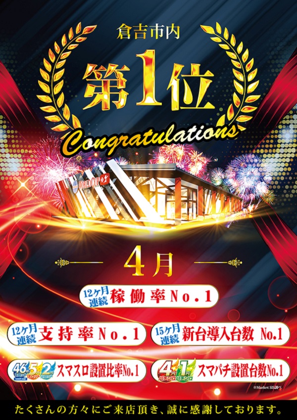 ワールドカップ+1新倉吉店の最新情報画像