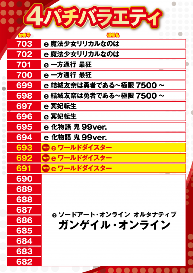 ベガビック1122富士店の最新情報画像