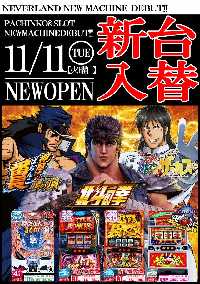 ネバーランド紋別店の最新情報画像