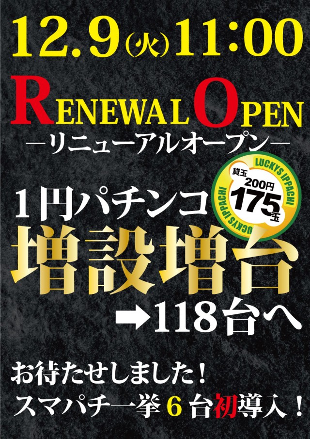 パチンコ＆スロットラッキーズ富良野の最新情報画像