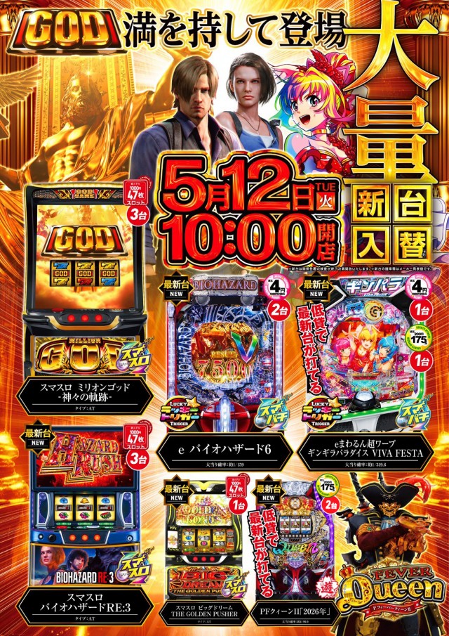 パチンコ＆スロットラッキーズ富良野の最新情報画像