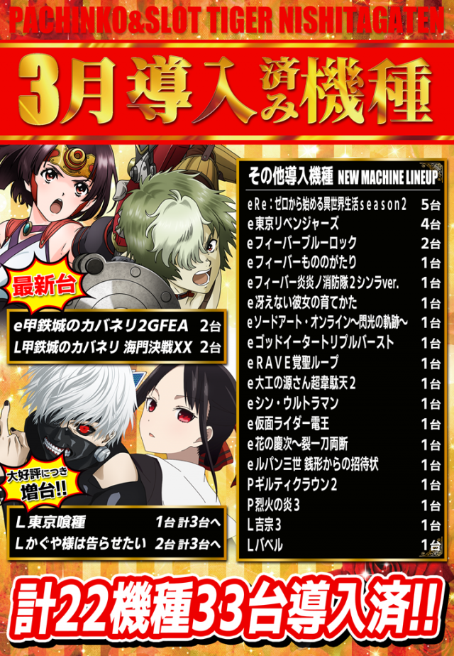 パチンコタイガー西多賀店の最新情報画像