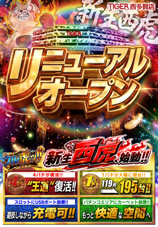 パチンコタイガー西多賀店の最新情報画像