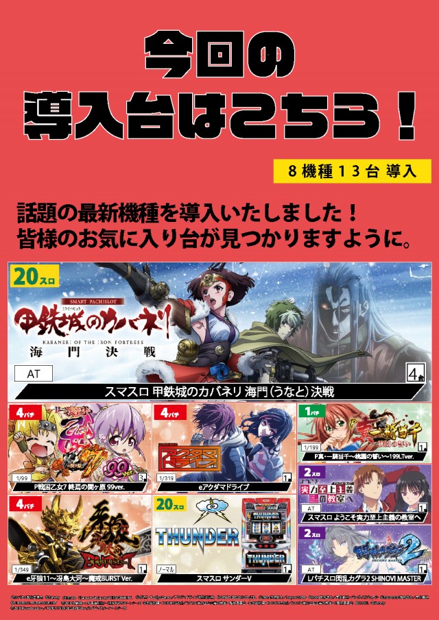 パチンコまるたま山田店の最新情報画像