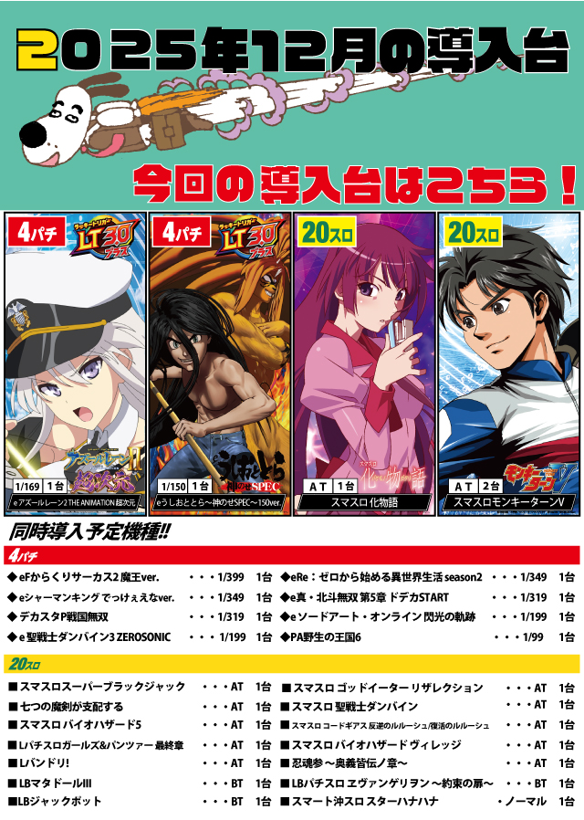 パチンコまるたま泉中央店の最新情報画像