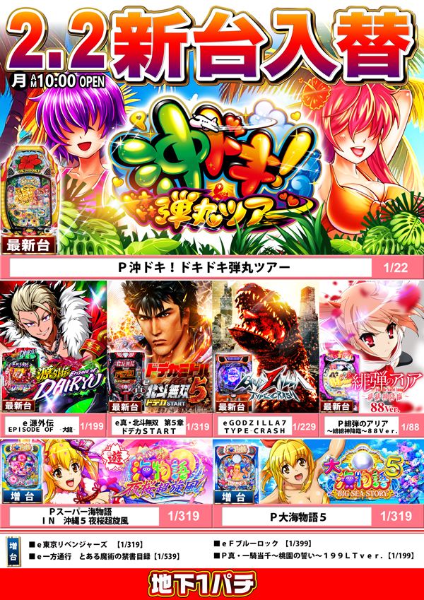 パチンコヒロキ蒲田東口店の最新情報画像