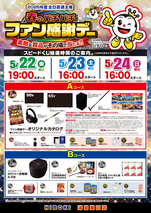 パチンコヒロキ蒲田東口店の最新情報画像