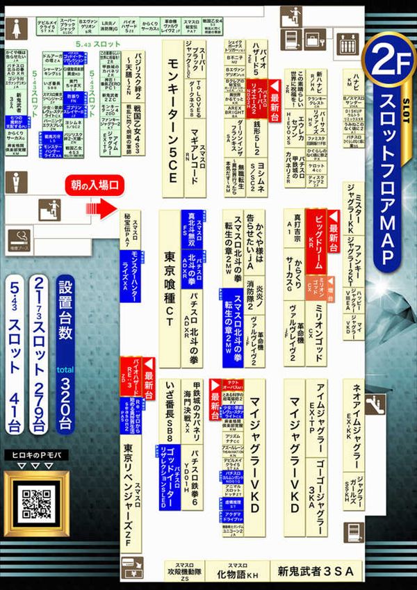 パチンコヒロキ蒲田東口店の最新情報画像