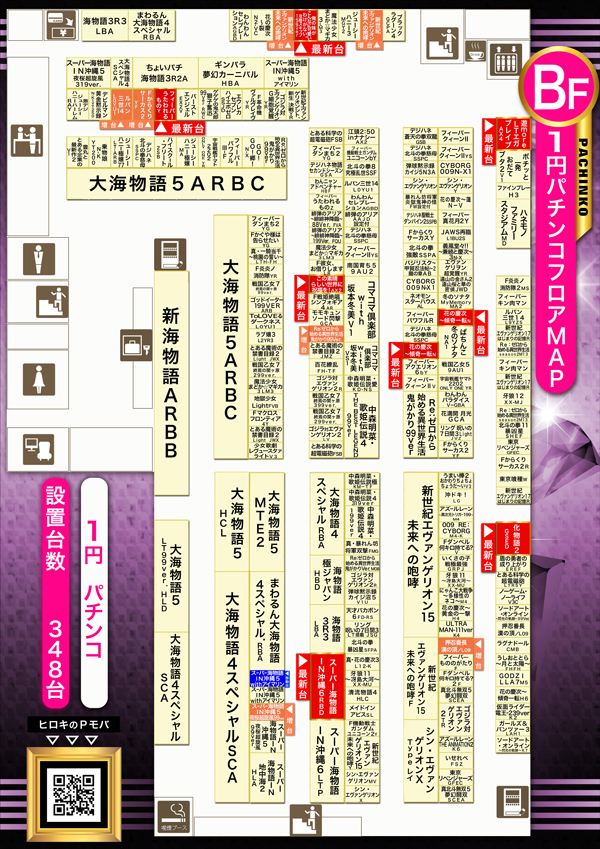 パチンコヒロキ蒲田東口店の最新情報画像