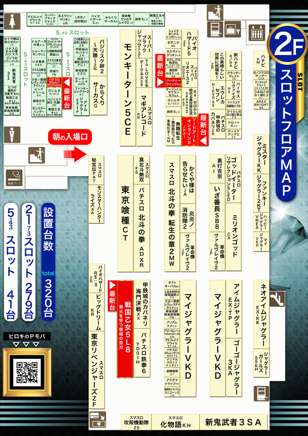 パチンコヒロキ蒲田東口店の最新情報画像