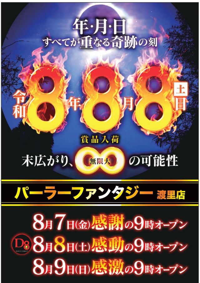 パーラーファンタジー渡里店の最新情報画像