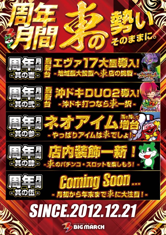 ビックマーチ河和田東店の最新情報画像