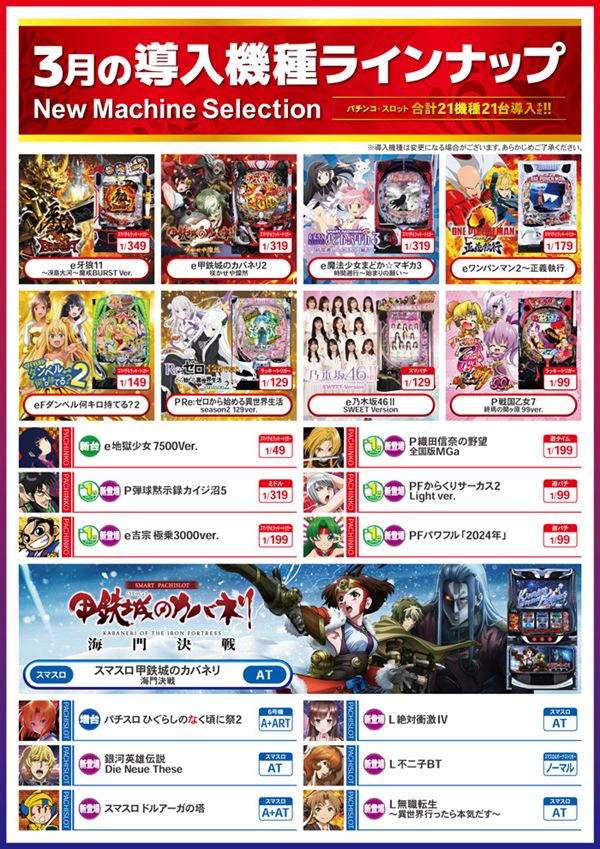 パチンコヒロキ蒲田3号店の最新情報画像