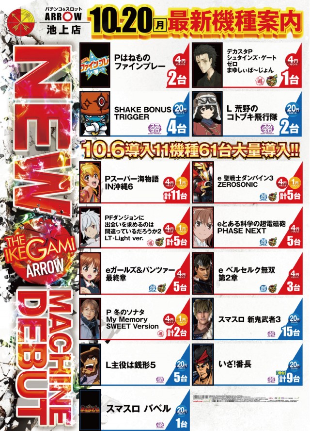 ARROW池上店の最新情報画像