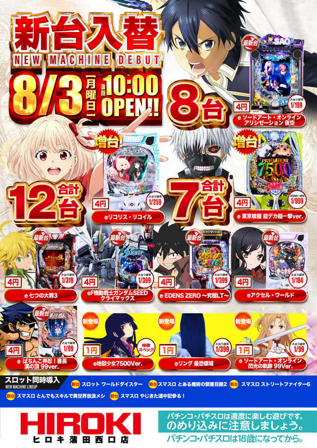 ヒロキ蒲田西口店の最新情報画像