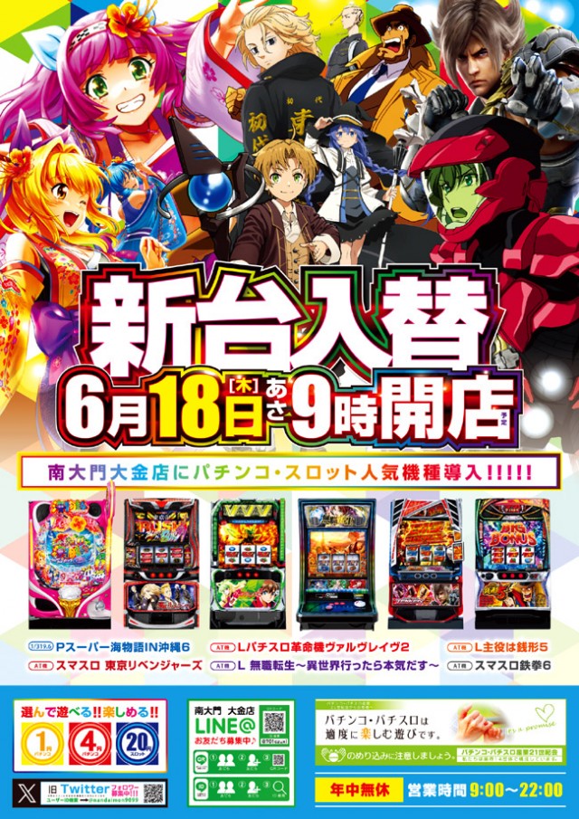 パチンコ南大門大金店の最新情報画像