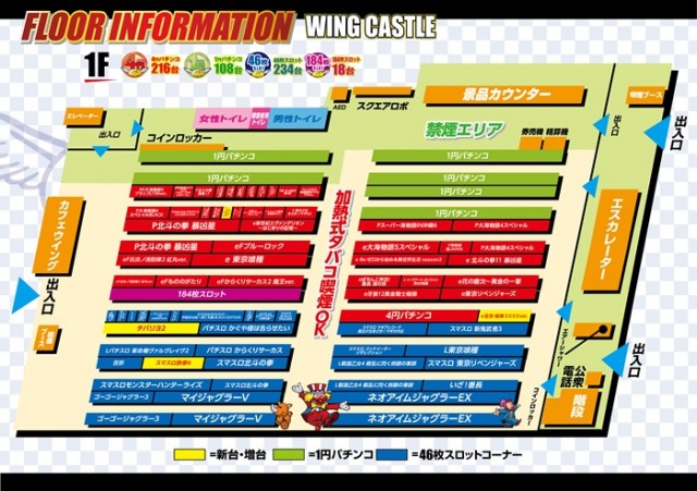 ウイングキャッスルの最新情報画像