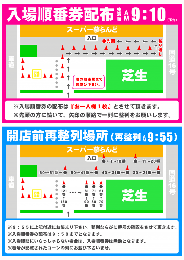 スーパー夢らんどの最新情報画像