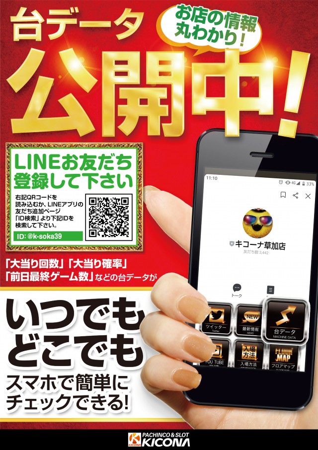 キコーナ草加店の最新情報画像