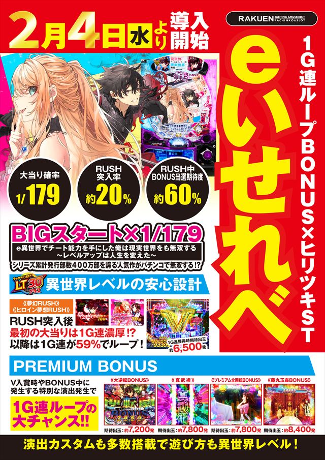 楽園南越谷店の最新情報画像