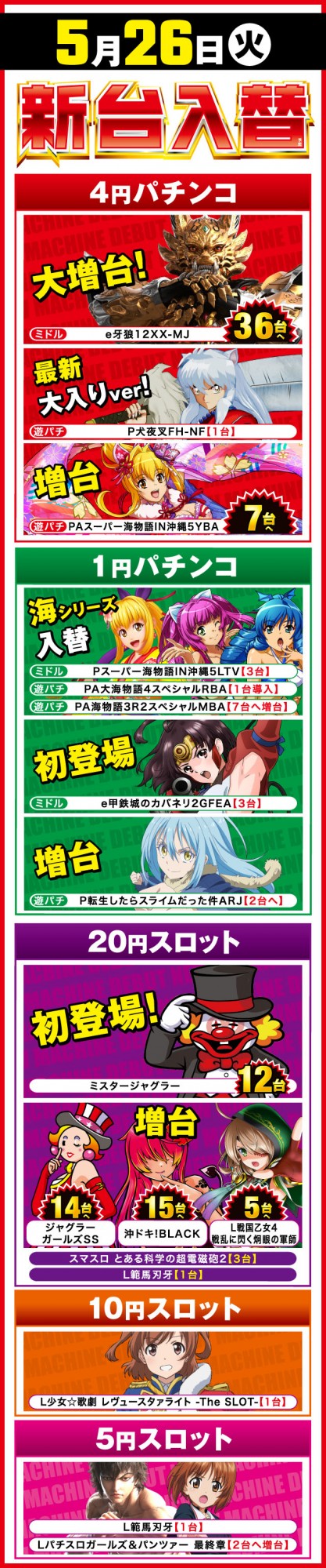 楽園南越谷店の最新情報画像