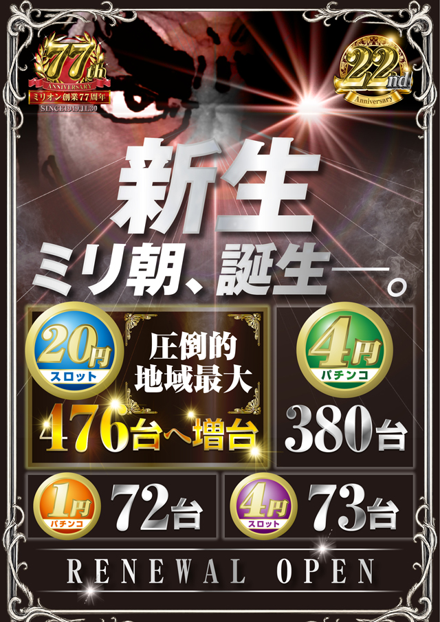 ミリオン1100朝霞店の最新情報画像