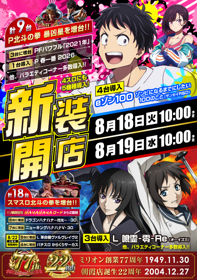 ミリオン1100朝霞店の最新情報画像