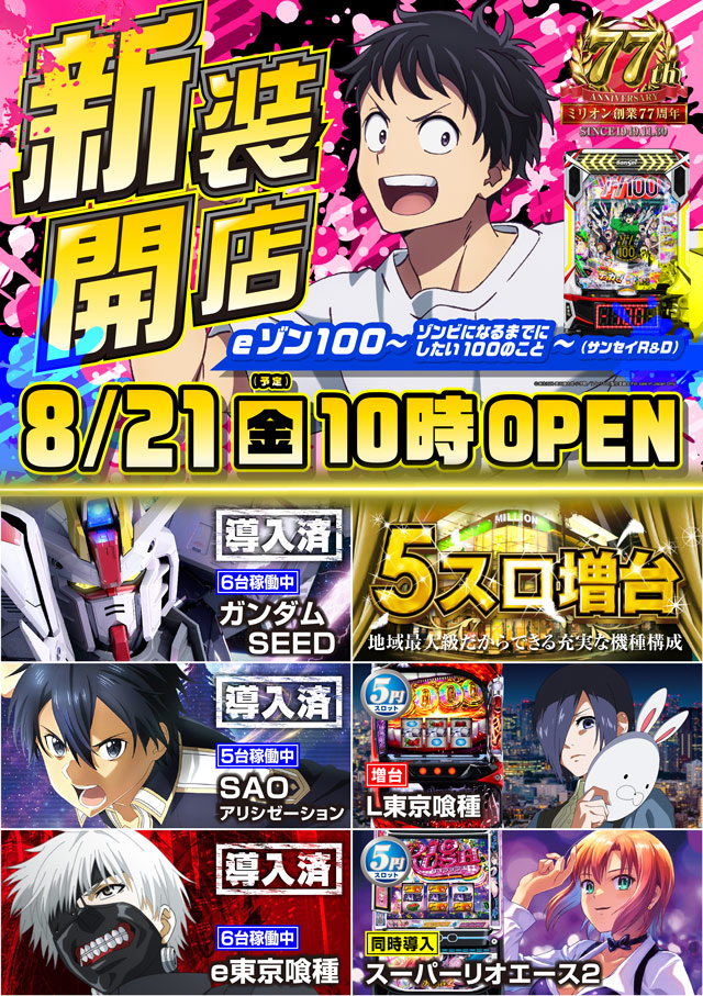 ミリオン和光店パチンコ館の最新情報画像