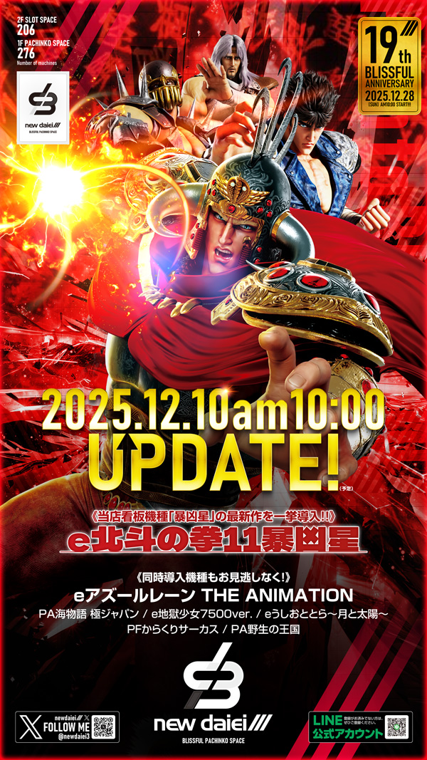 ニューダイエイⅢの最新情報画像