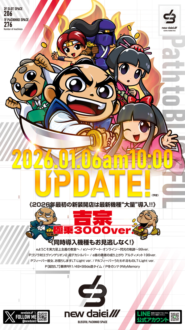 ニューダイエイⅢの最新情報画像