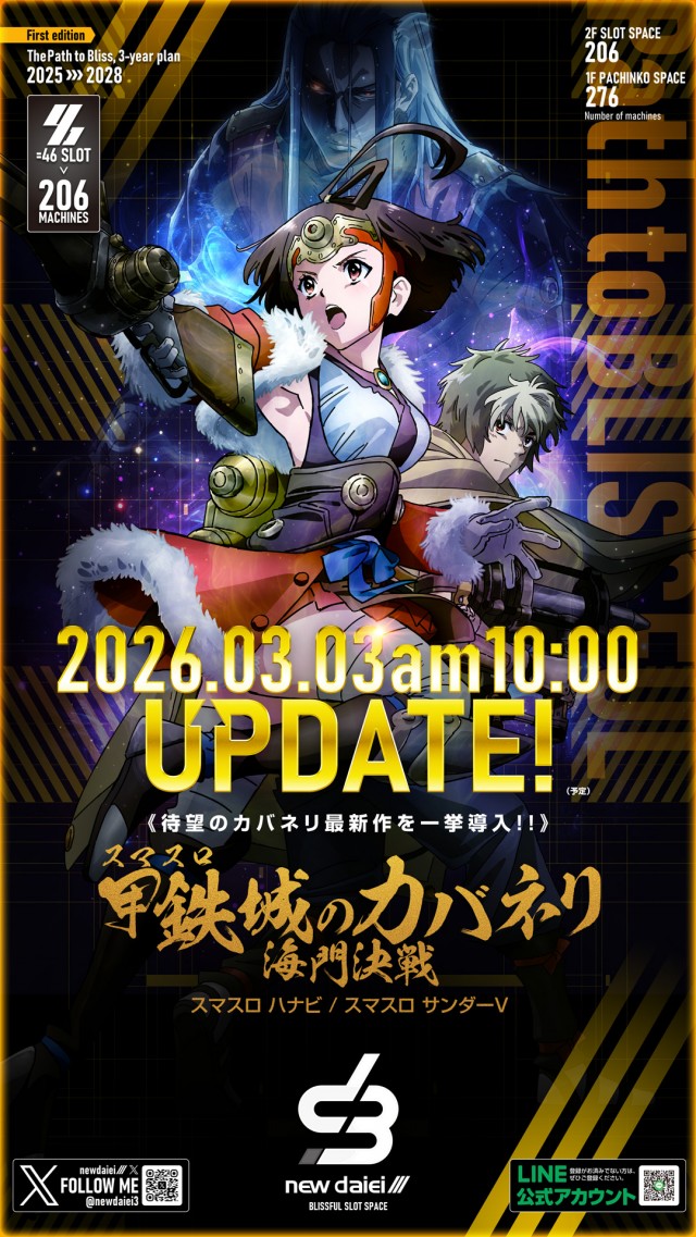 ニューダイエイⅢの最新情報画像