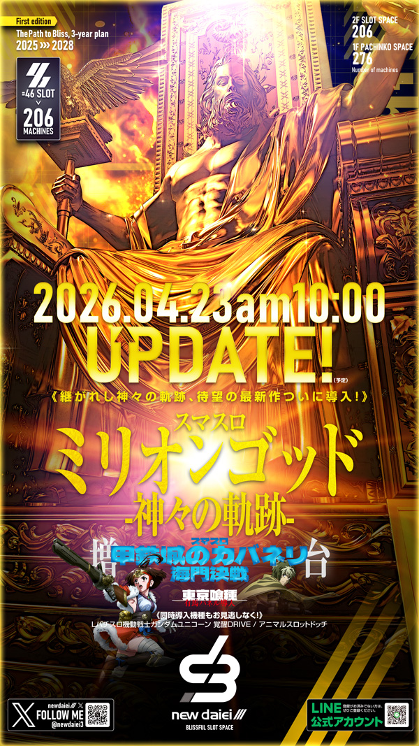 ニューダイエイⅢの最新情報画像