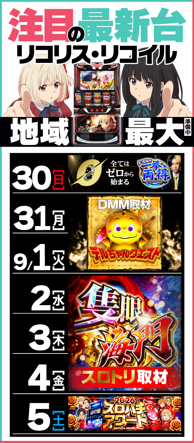 ジャンジャンデルノザウルス久喜IC店の最新情報画像