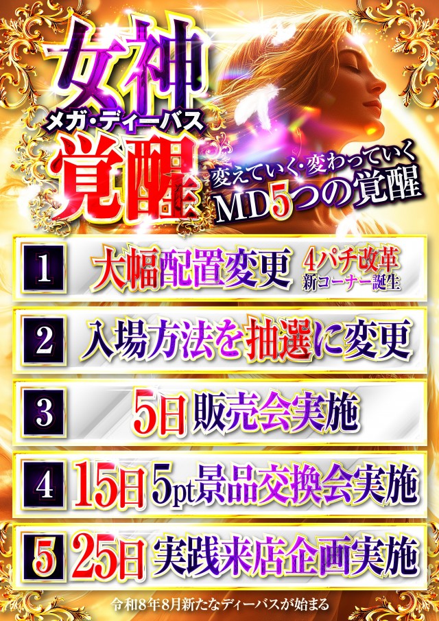 MEGA DIVAS&rsquo;の最新情報画像