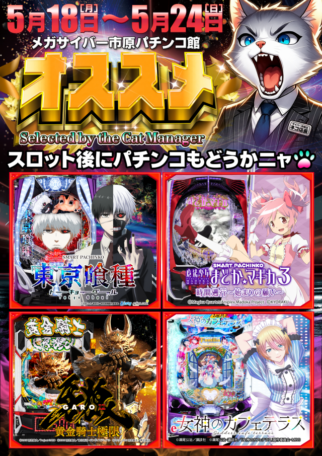  メガサイバースロットパチンコ市原店の最新情報画像