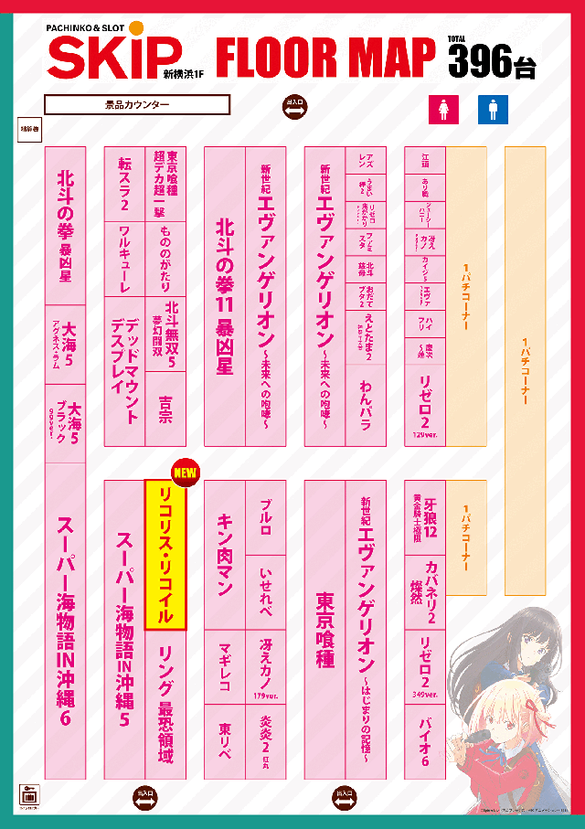 SKIP新横浜店1F・B1Fの最新情報画像
