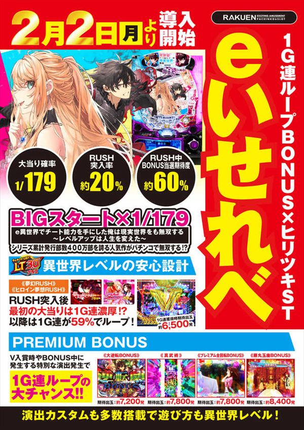 楽園川崎店の最新情報画像