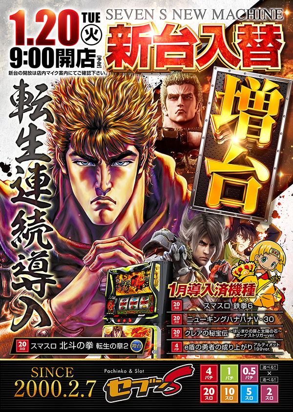 セブンSの最新情報画像