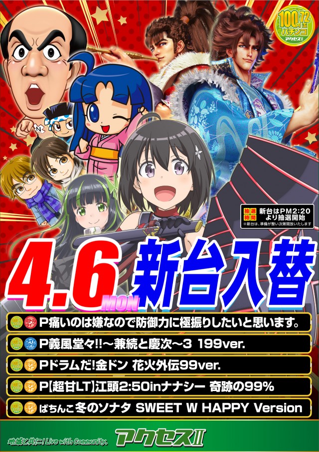 アクセスの最新情報画像