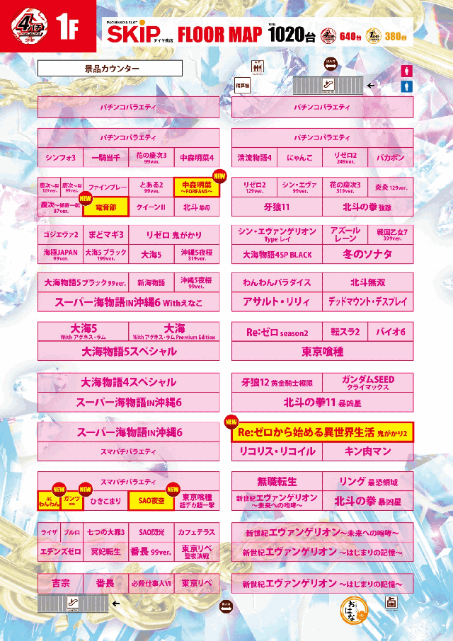 SKIP小田原ダイヤ街店の最新情報画像