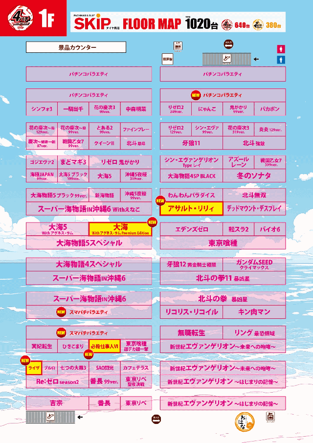 SKIP小田原ダイヤ街店の最新情報画像