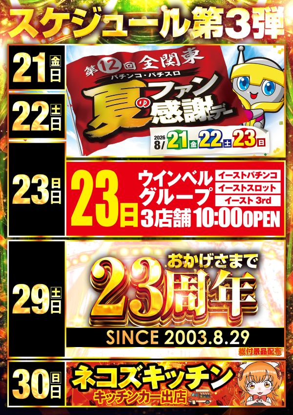 ウインベルイーストパチンコの最新情報画像