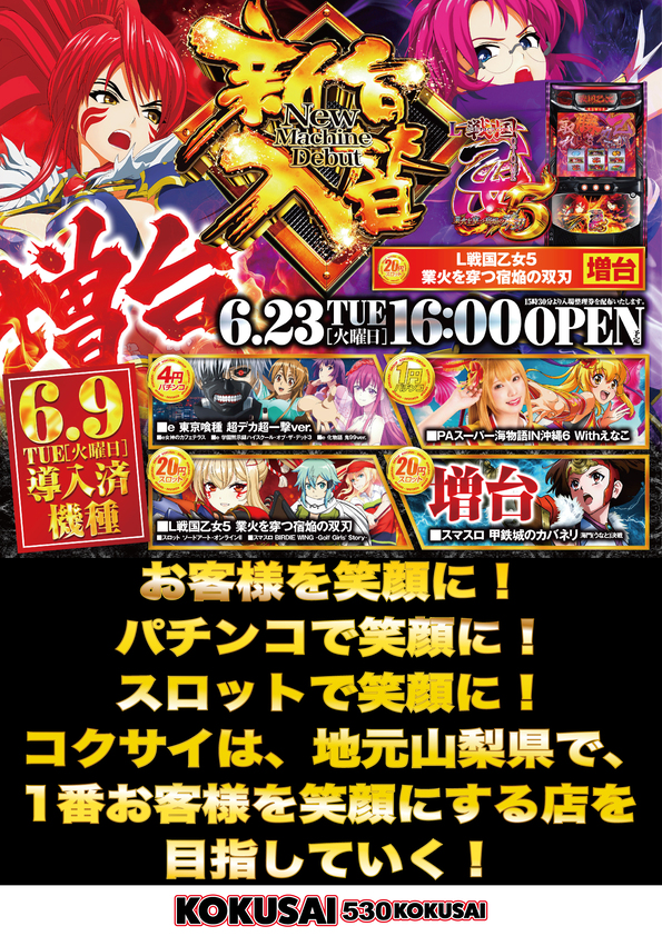 KOKUSAI 530 KOKUSAIの最新情報画像