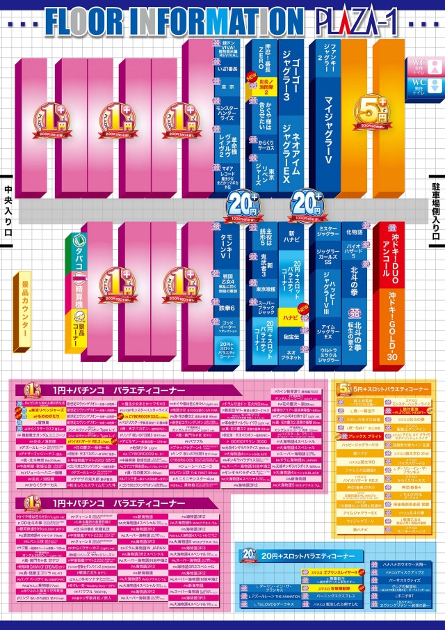 パチンコプラザ袖師の最新情報画像
