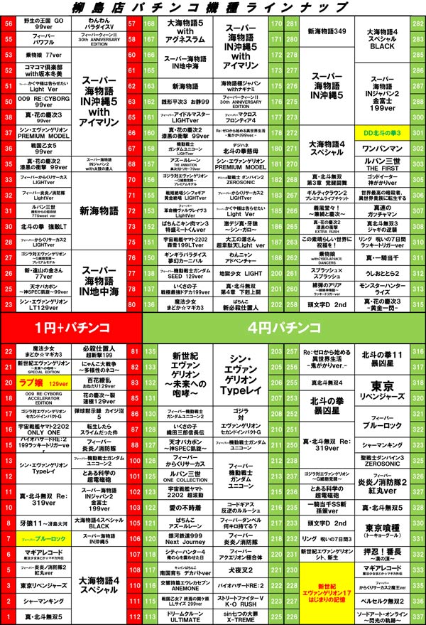 タカラ柳島店の最新情報画像