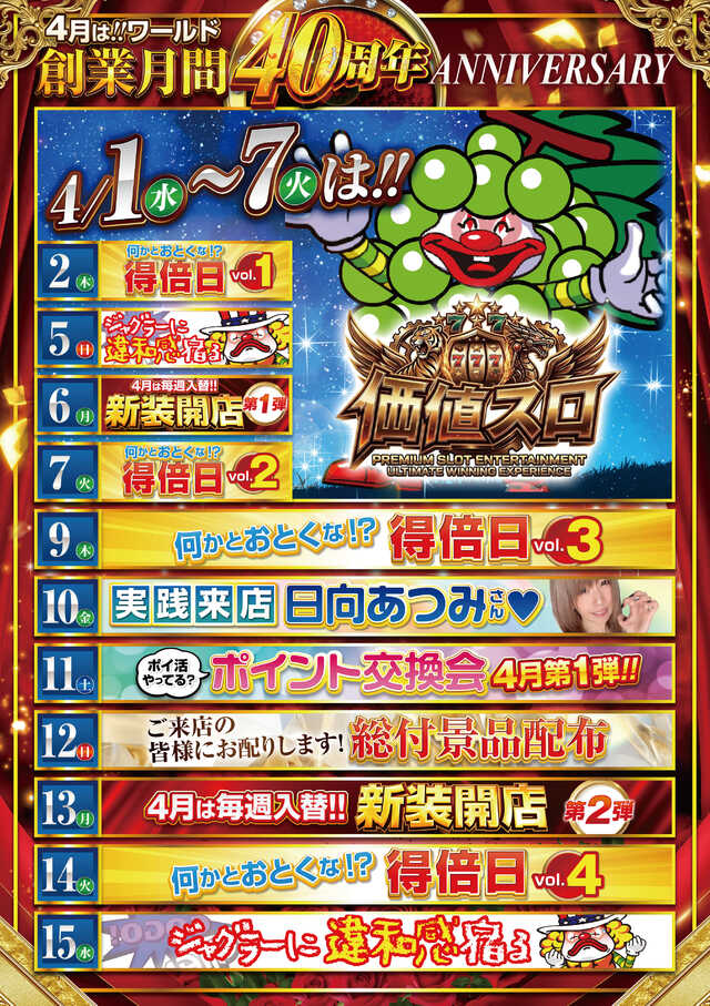 パーラーワールドの最新情報画像